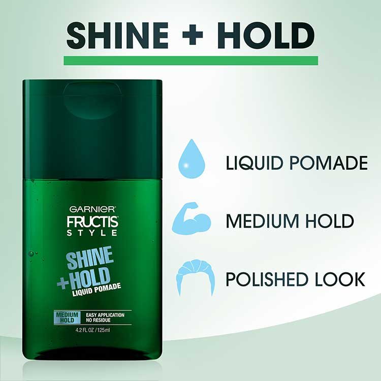 Liquid Style Shine and Hold - Liquid Pomade, Medium Hold and Polished Look